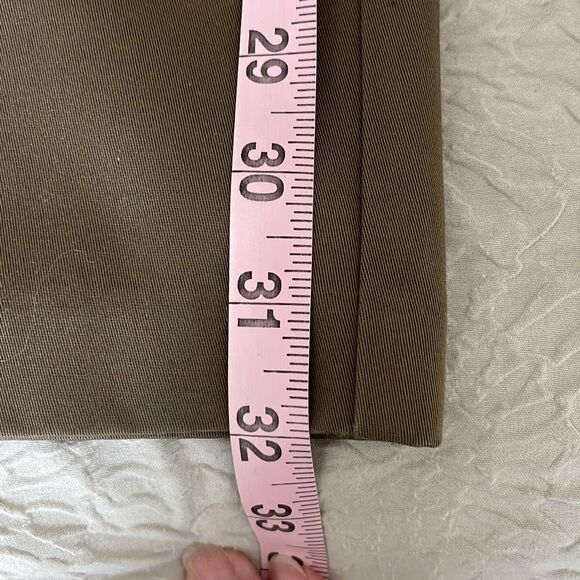 Dockers Mens D3 Classic Fit Chino Trousers Pants Brown Size 34x32 - Picture 9 of 11